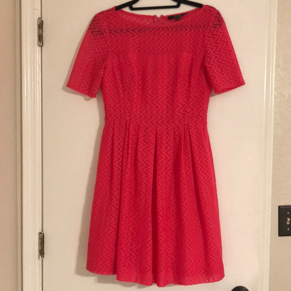 Alex mari pink dress. Size 4.